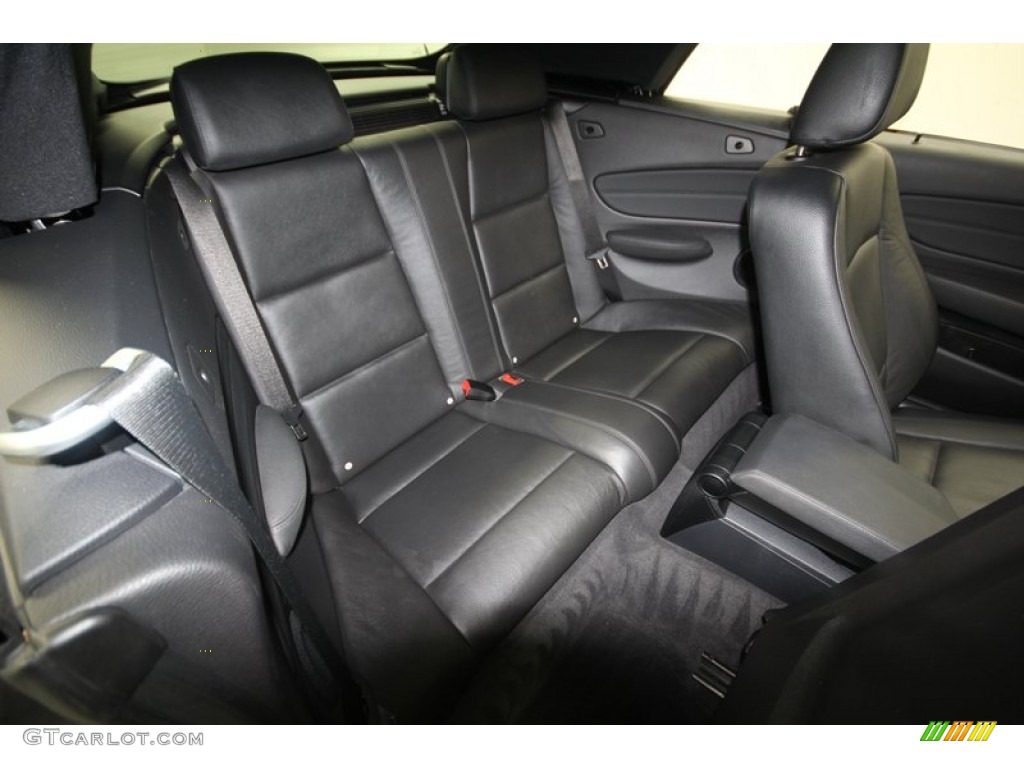 2010 BMW 1 Series 128i Convertible Rear Seat Photo #74433034