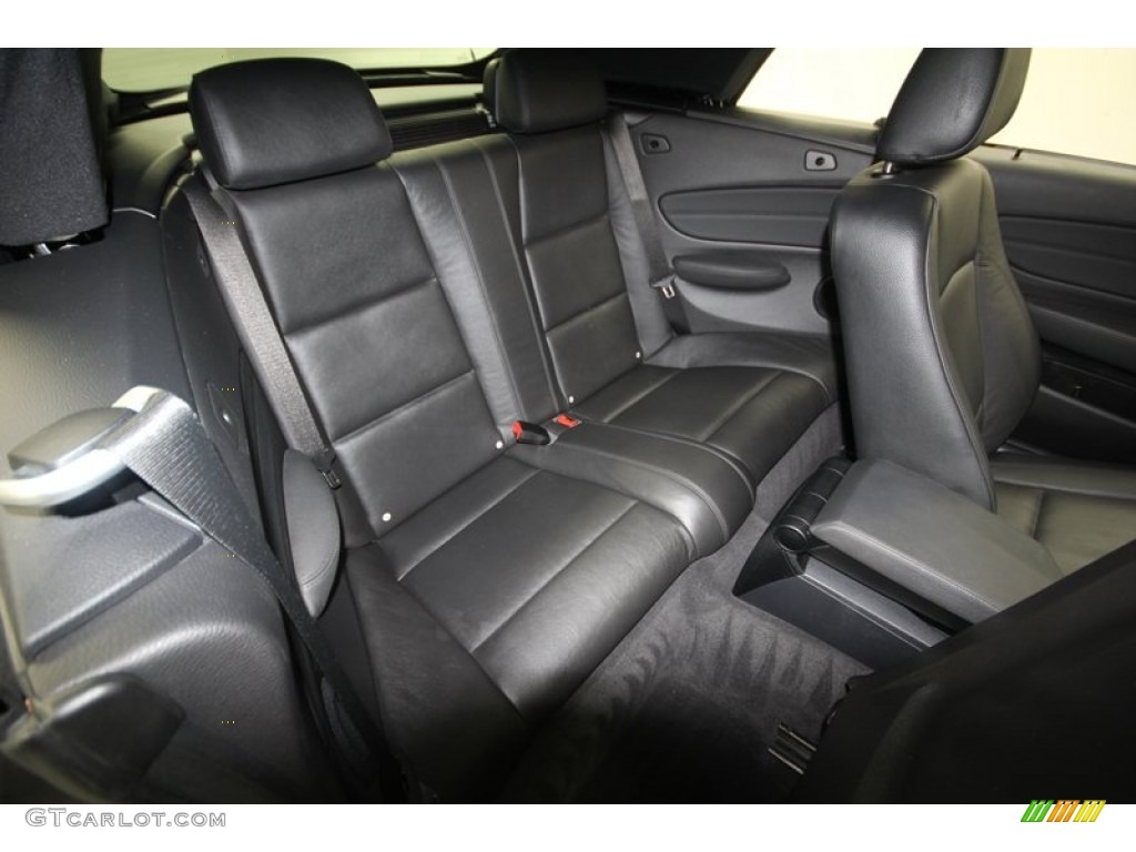 Black Interior 2010 BMW 1 Series 128i Convertible Photo #74433034
