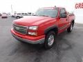 2006 Victory Red Chevrolet Silverado 1500 Z71 Regular Cab 4x4  photo #3