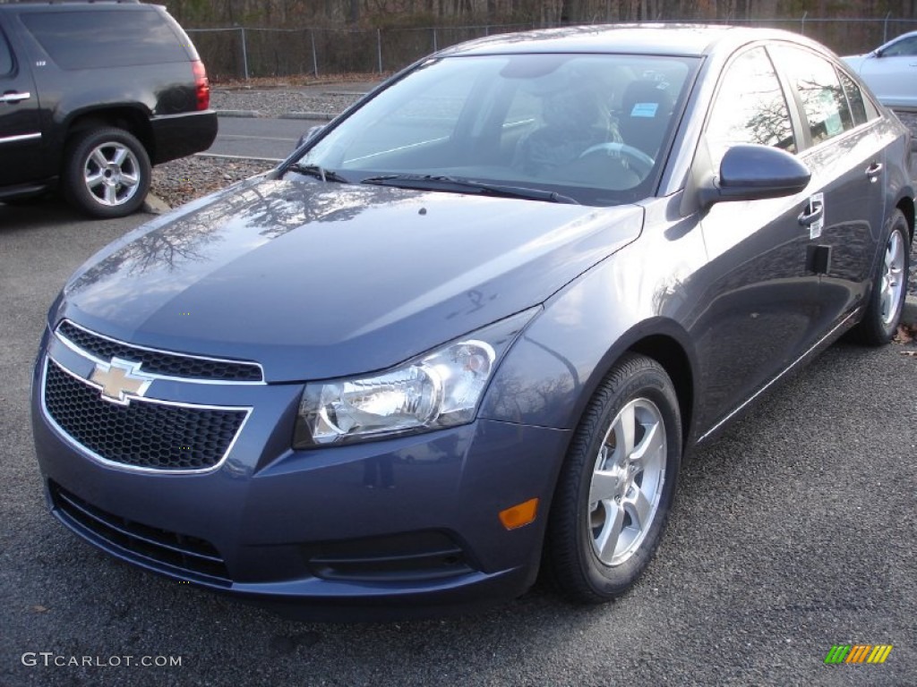 2013 Cruze LT - Atlantis Blue Metallic / Jet Black photo #1