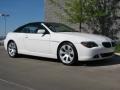 Alpine White - 6 Series 645i Convertible Photo No. 1
