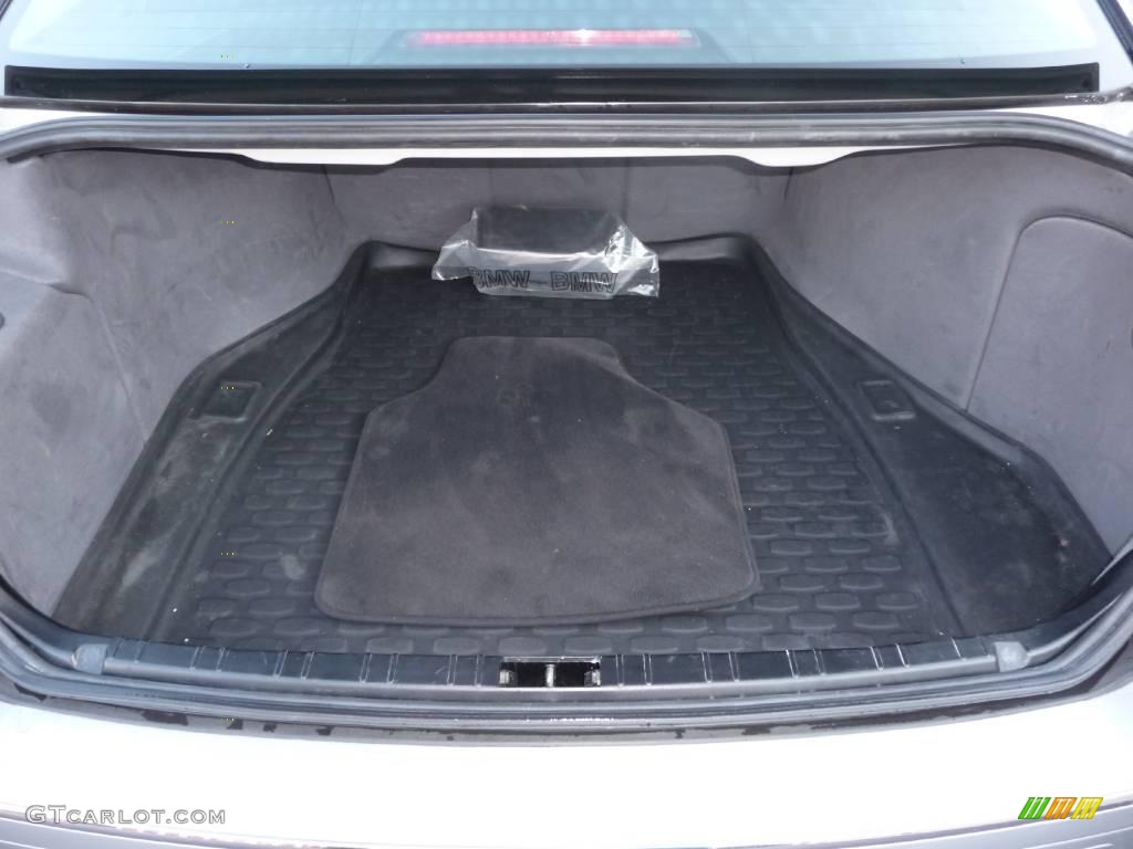 2003 7 Series 745Li Sedan - Titanium Silver Metallic / Black/Black photo #22