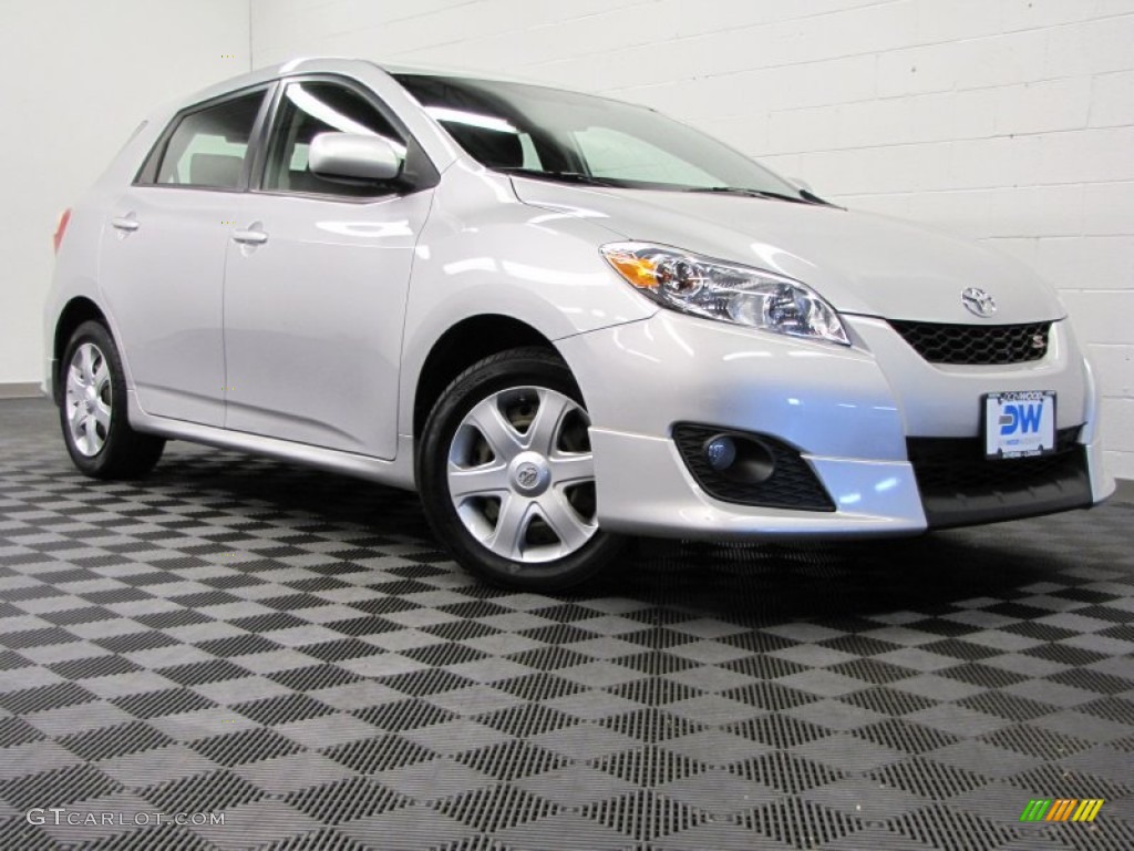 Classic Silver Metallic Toyota Matrix