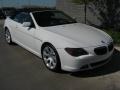 Alpine White - 6 Series 645i Convertible Photo No. 8