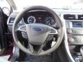 Charcoal Black 2013 Ford Fusion SE Steering Wheel