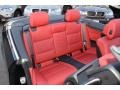 Coral Red/Black Rear Seat Photo for 2012 BMW 3 Series #74436425