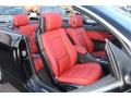Coral Red/Black Front Seat Photo for 2012 BMW 3 Series #74436491