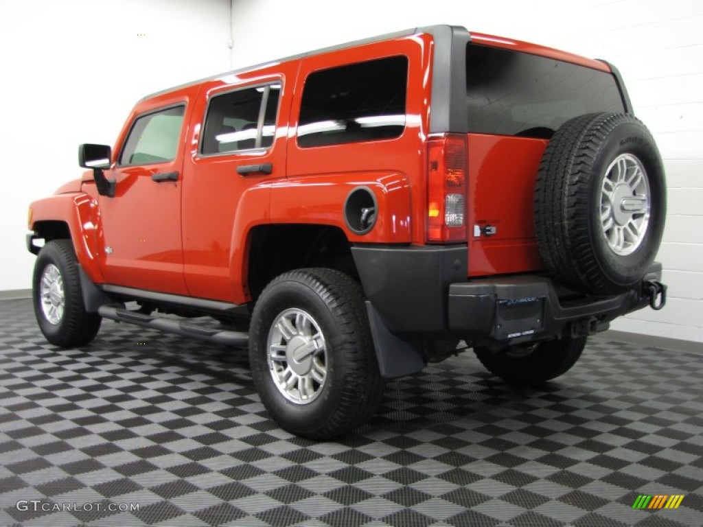Victory Red 2007 Hummer H3 X Exterior Photo #74437334