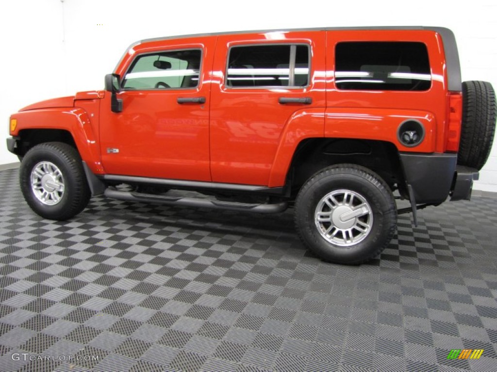Victory Red 2007 Hummer H3 X Exterior Photo #74437487