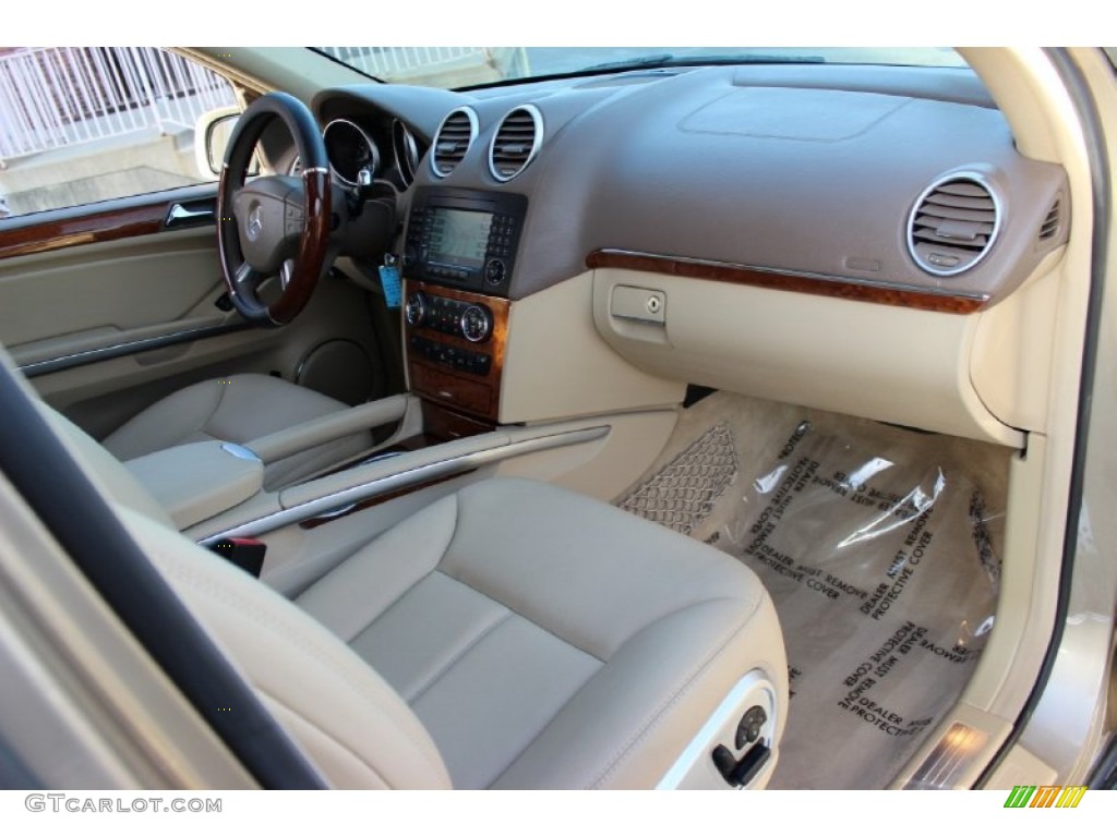 2008 GL 450 4Matic - Sand Beige Metallic / Macadamia photo #80