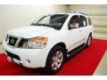 2012 Blizzard White Nissan Armada SL  photo #3