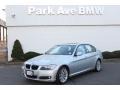Titanium Silver Metallic 2009 BMW 3 Series 328xi Sedan
