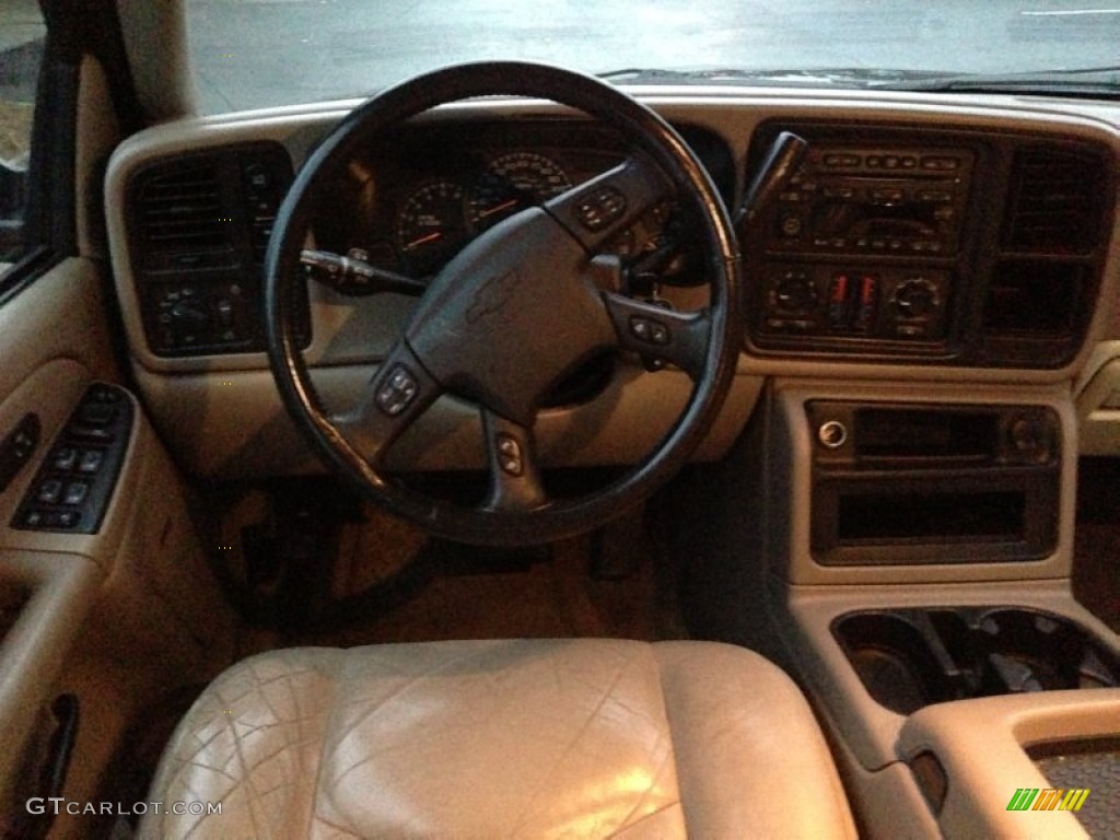 2004 Tahoe Z71 4x4 - Dark Green Metallic / Tan/Neutral photo #14