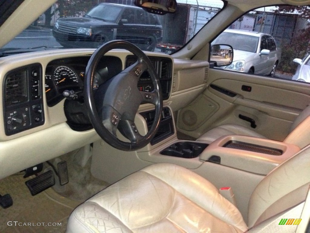 2004 Tahoe Z71 4x4 - Dark Green Metallic / Tan/Neutral photo #16