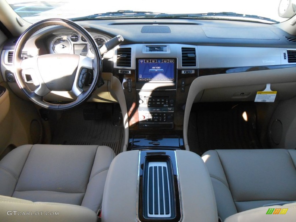 2013 Escalade Luxury AWD - Silver Coast Metallic / Cashmere/Cocoa photo #10