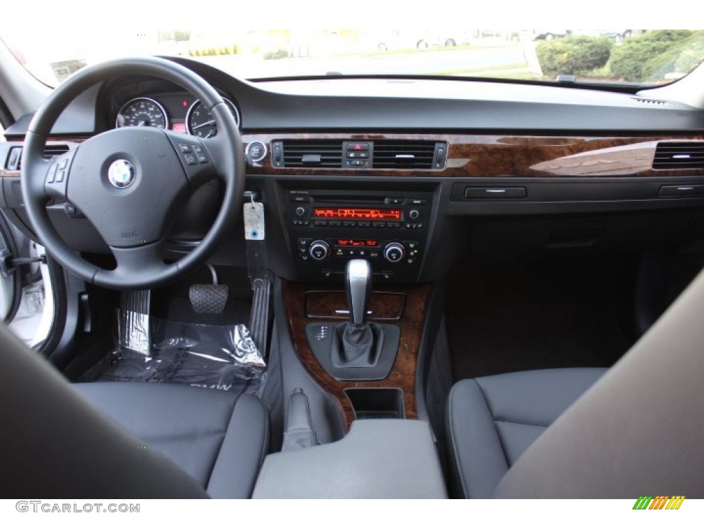 2009 BMW 3 Series 328xi Sedan Black Dashboard Photo #74438270