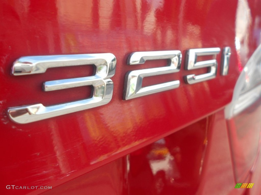 2006 3 Series 325i Sedan - Electric Red / Beige photo #11