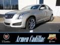 2013 Silver Coast Metallic Cadillac ATS 2.0L Turbo Luxury AWD  photo #1