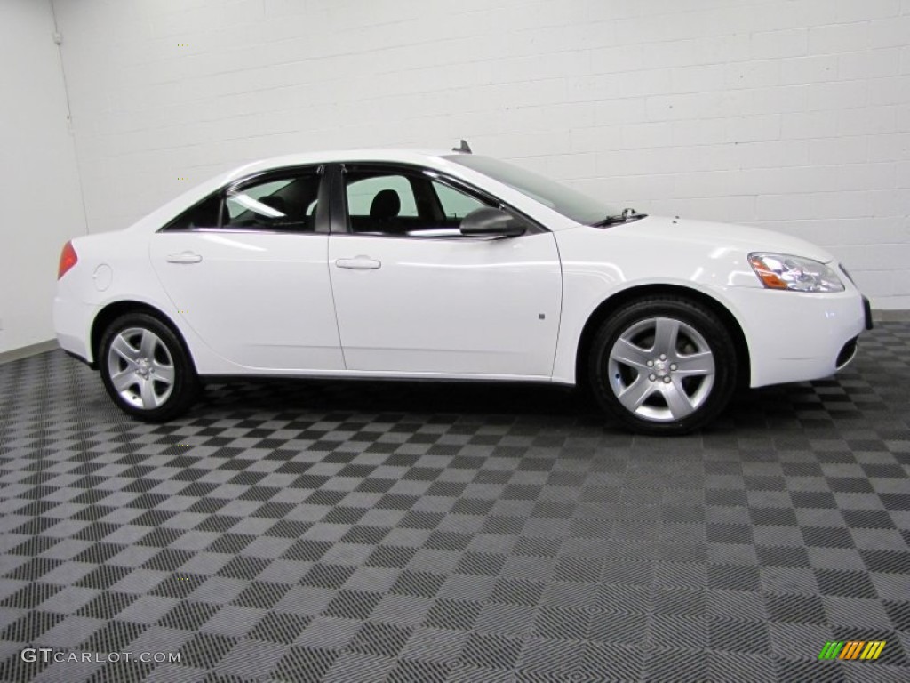 Summit White 2009 Pontiac G6 Sedan Exterior Photo #74439743