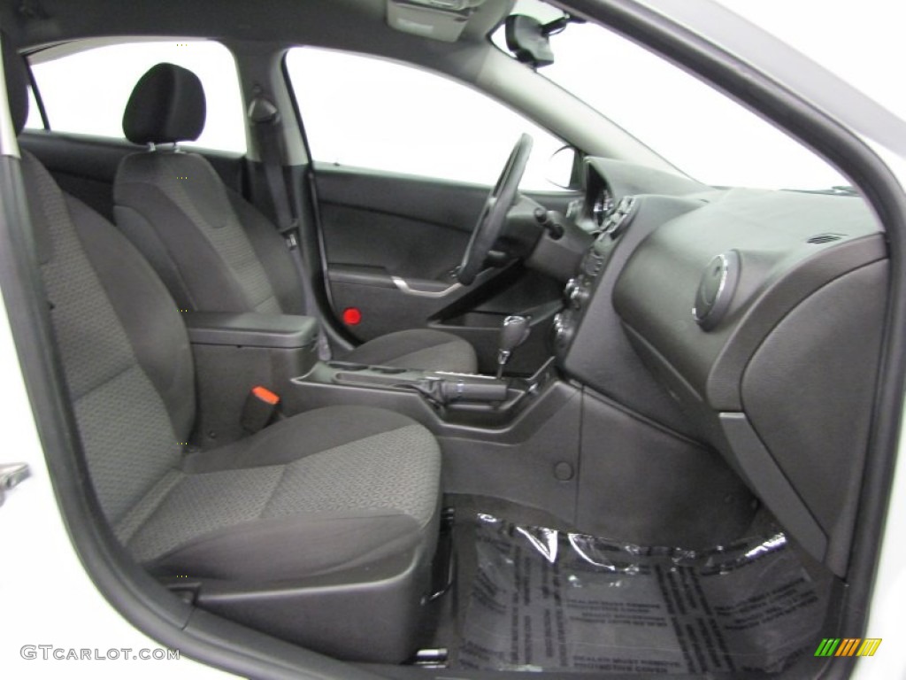 Ebony Interior 2009 Pontiac G6 Sedan Photo #74439860