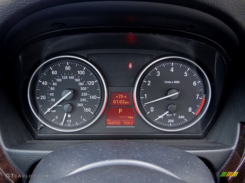 2011 BMW 3 Series 335i Coupe Gauges Photo #74440082