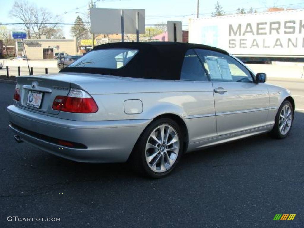 2006 3 Series 330i Convertible - Titanium Silver Metallic / Grey photo #15