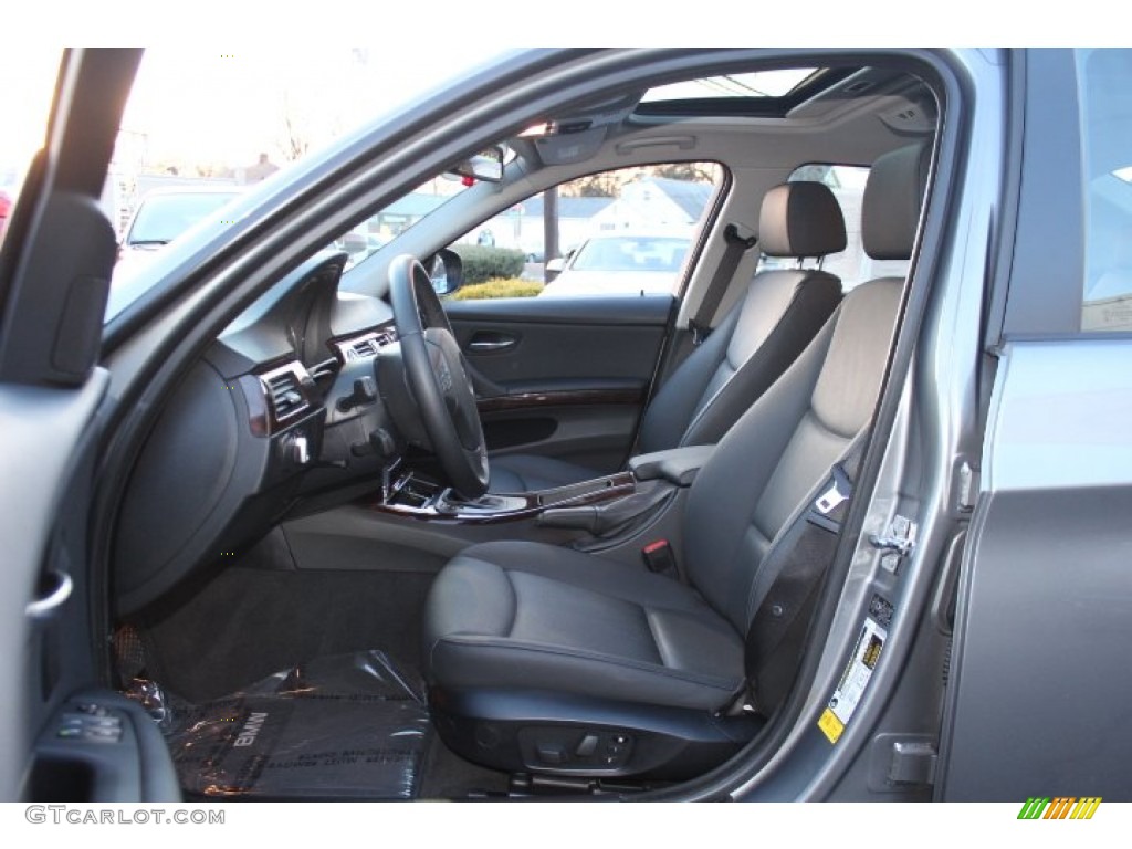 2009 3 Series 328xi Sedan - Space Grey Metallic / Black photo #11