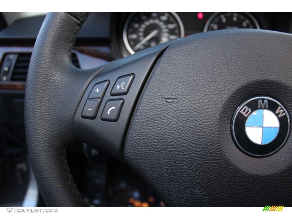 2009 3 Series 328xi Sedan - Space Grey Metallic / Black photo #17