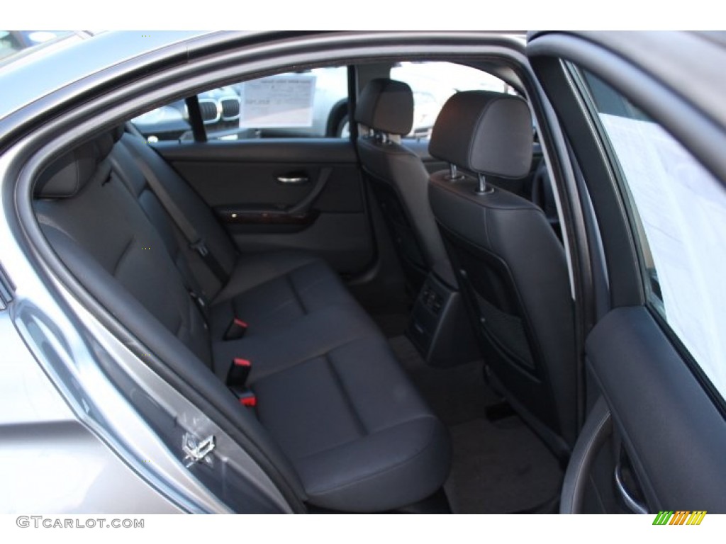 2009 3 Series 328xi Sedan - Space Grey Metallic / Black photo #24