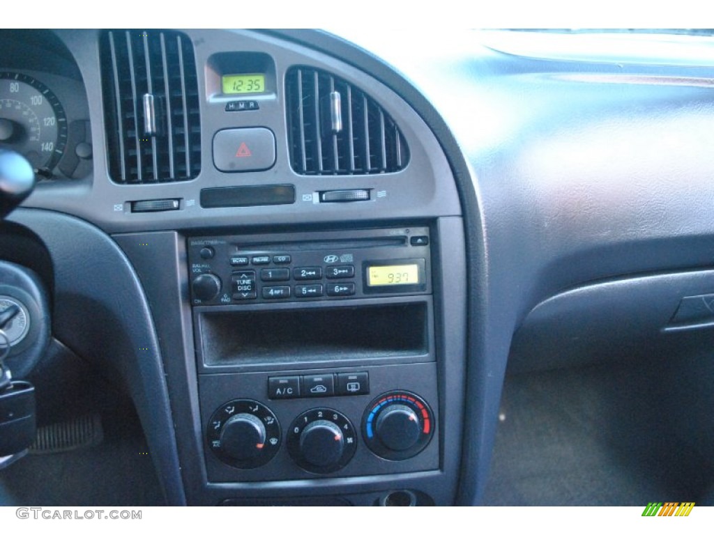 2006 Elantra GLS Sedan - Electric Red / Gray photo #11