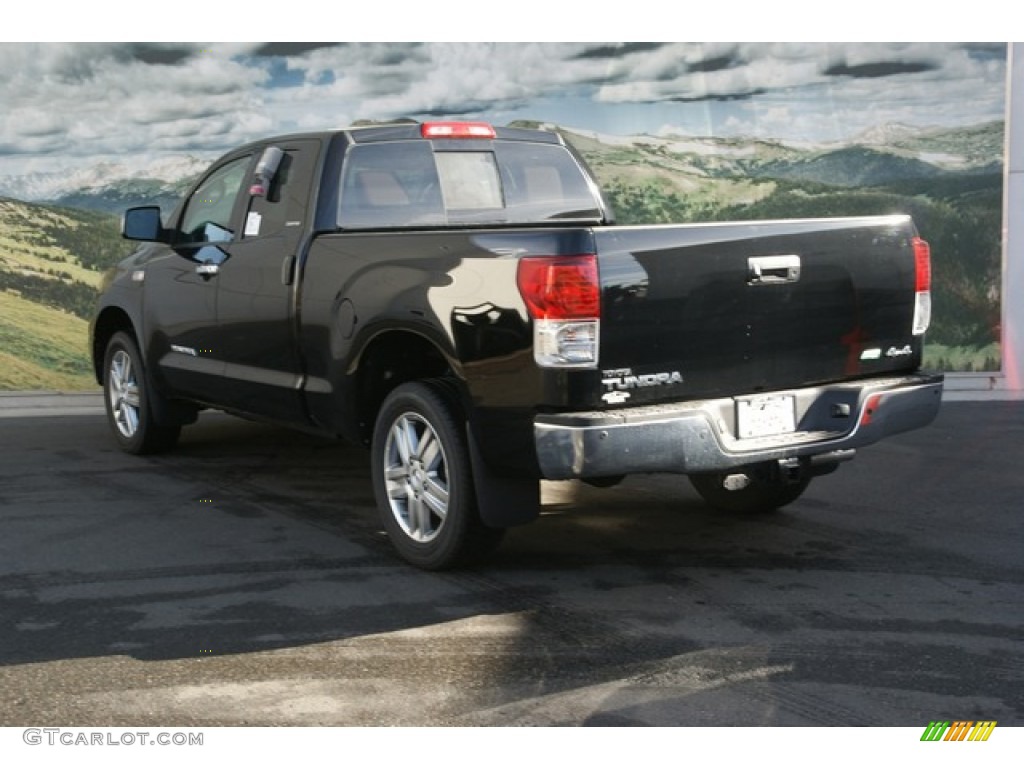 2013 Tundra Limited Double Cab 4x4 - Black / Red Rock photo #2