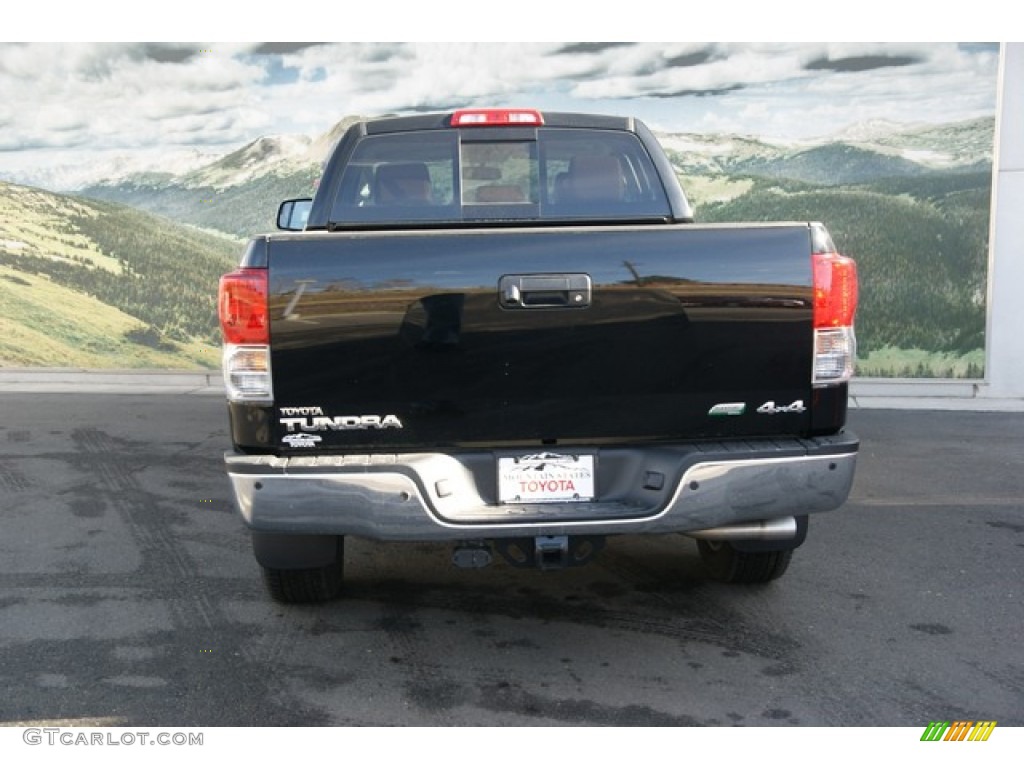 2013 Tundra Limited Double Cab 4x4 - Black / Red Rock photo #4