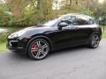 2011 Jet Black Metallic Porsche Cayenne Turbo  photo #1