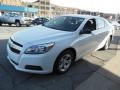 2013 Summit White Chevrolet Malibu LS  photo #4