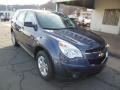 2013 Atlantis Blue Metallic Chevrolet Equinox LS AWD  photo #2