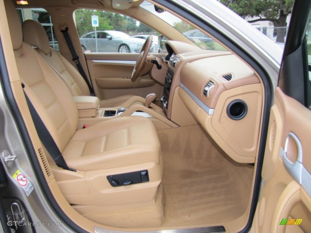 Havanna/Sand Beige Interior 2008 Porsche Cayenne S Photo #74443781