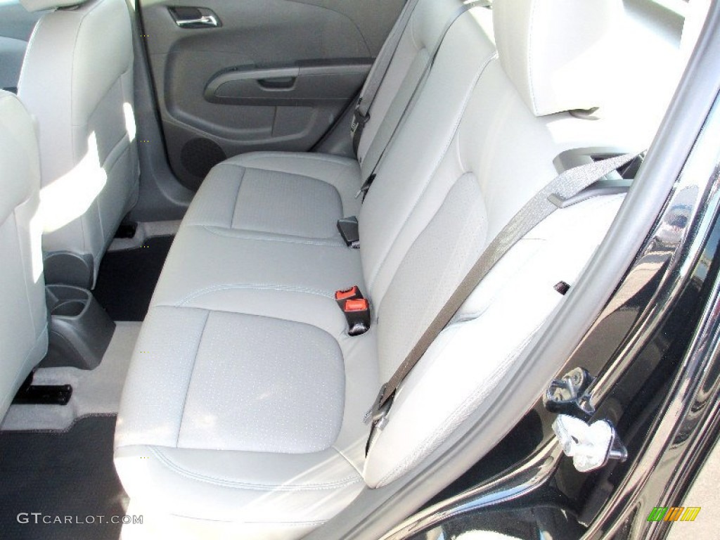 Dark Pewter/Dark Titanium Interior 2013 Chevrolet Sonic LTZ Hatch Photo #74444497