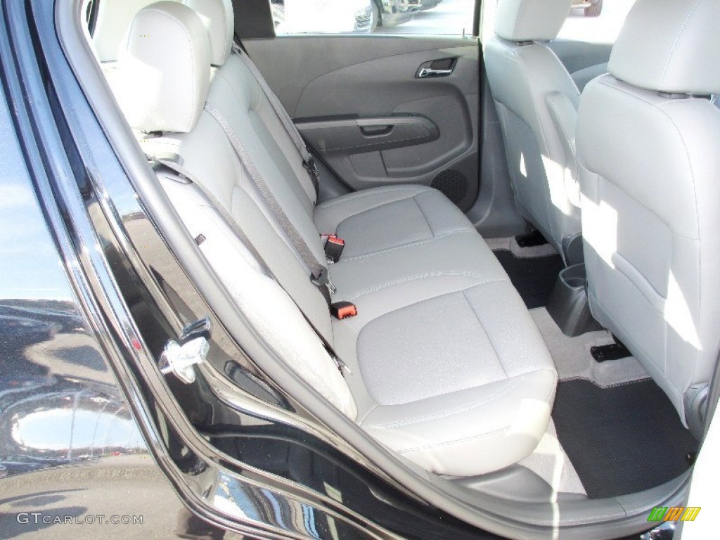 2013 Chevrolet Sonic LTZ Hatch Rear Seat Photo #74444547