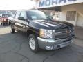 2013 Black Chevrolet Silverado 1500 LT Crew Cab 4x4  photo #2