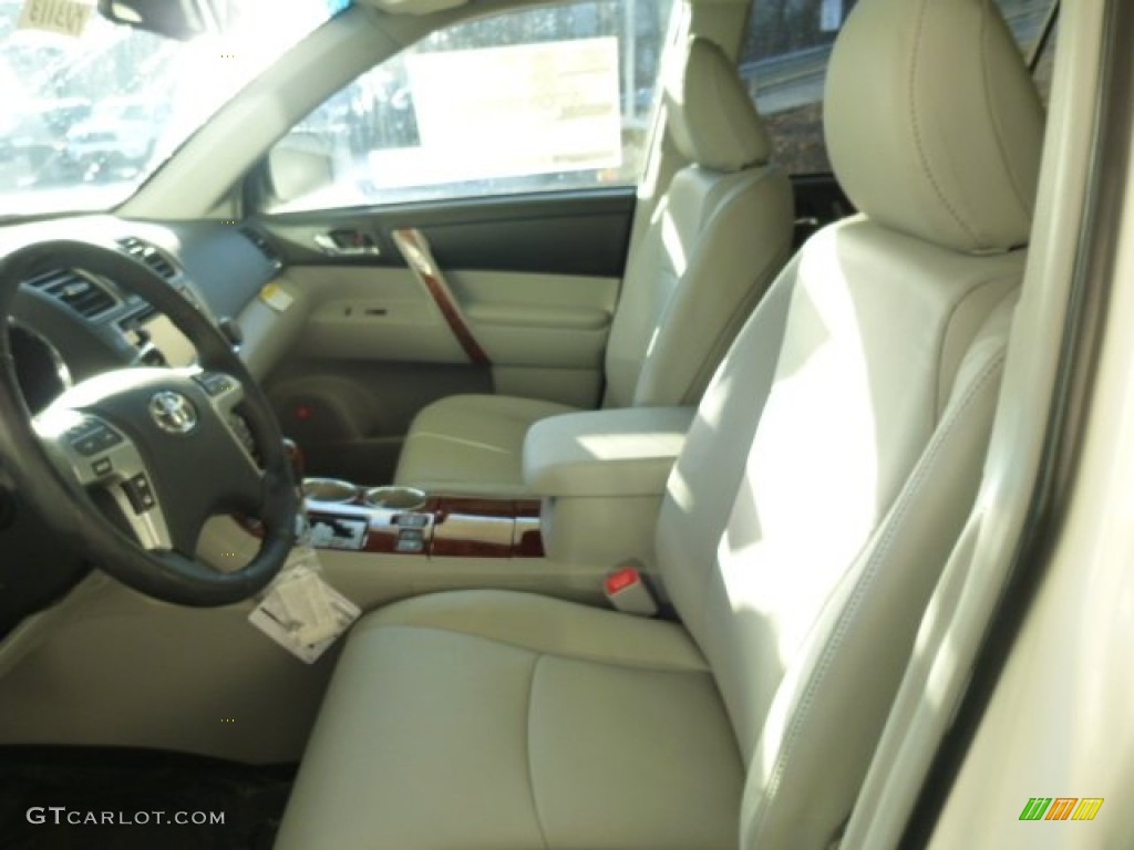 2013 Highlander Limited 4WD - Classic Silver Metallic / Sand Beige photo #13