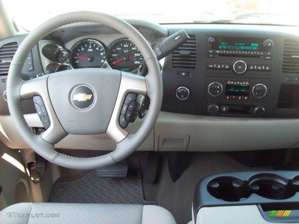 2013 Silverado 1500 LT Extended Cab 4x4 - Blue Granite Metallic / Light Titanium/Dark Titanium photo #7