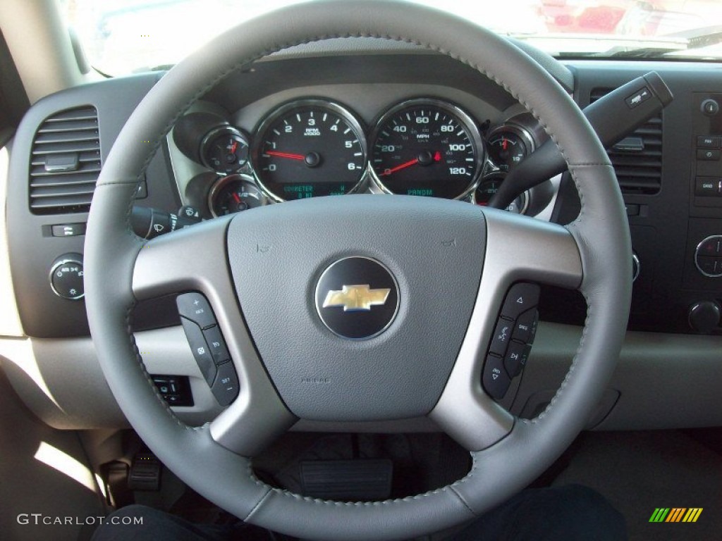 2013 Silverado 1500 LT Extended Cab 4x4 - Blue Granite Metallic / Light Titanium/Dark Titanium photo #21