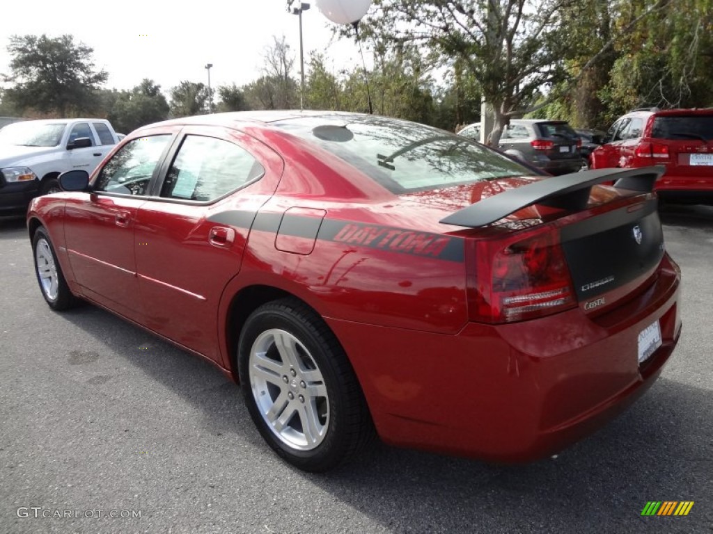 Inferno Red Crystal Pearl 2006 Dodge Charger R/T Daytona Exterior Photo #74445866