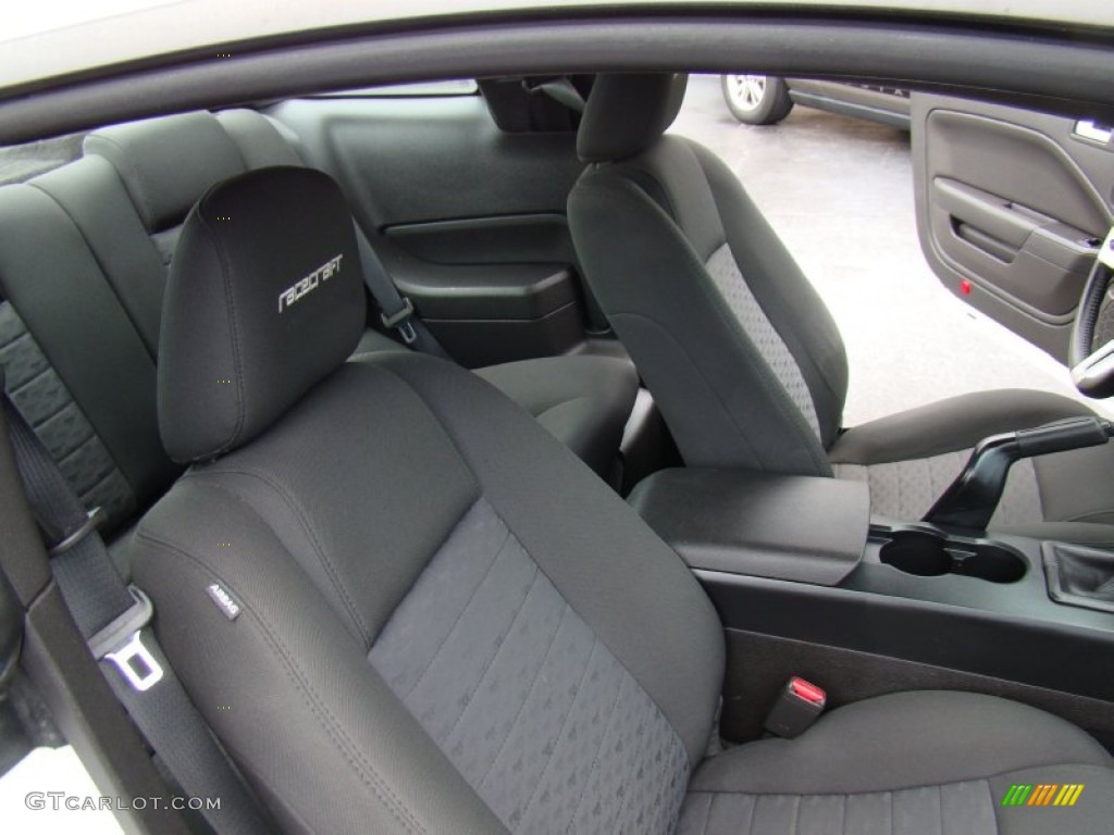Black Interior 2008 Ford Mustang Racecraft 420S Supercharged Coupe Photo #74446267