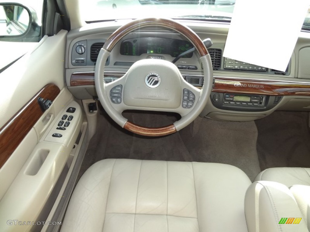 2004 Grand Marquis LS - Gold Ash Metallic / Medium Parchment photo #6