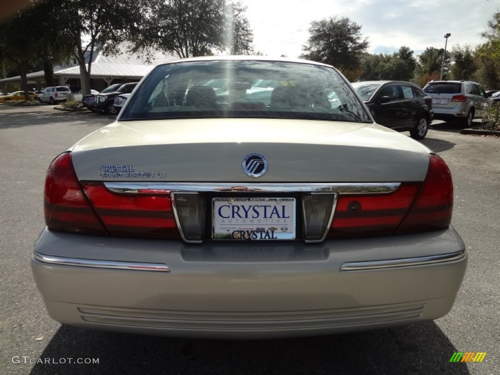 2004 Grand Marquis LS - Gold Ash Metallic / Medium Parchment photo #7