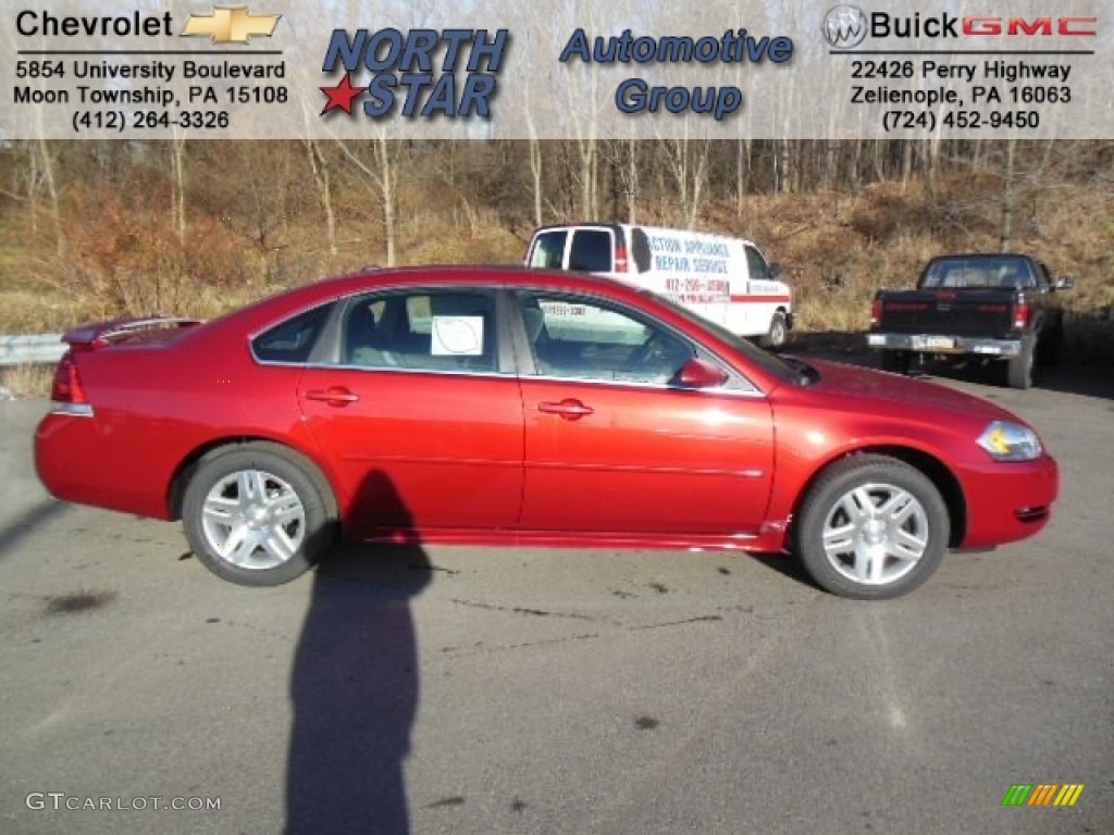 2013 Impala LT - Crystal Red Tintcoat / Ebony photo #1