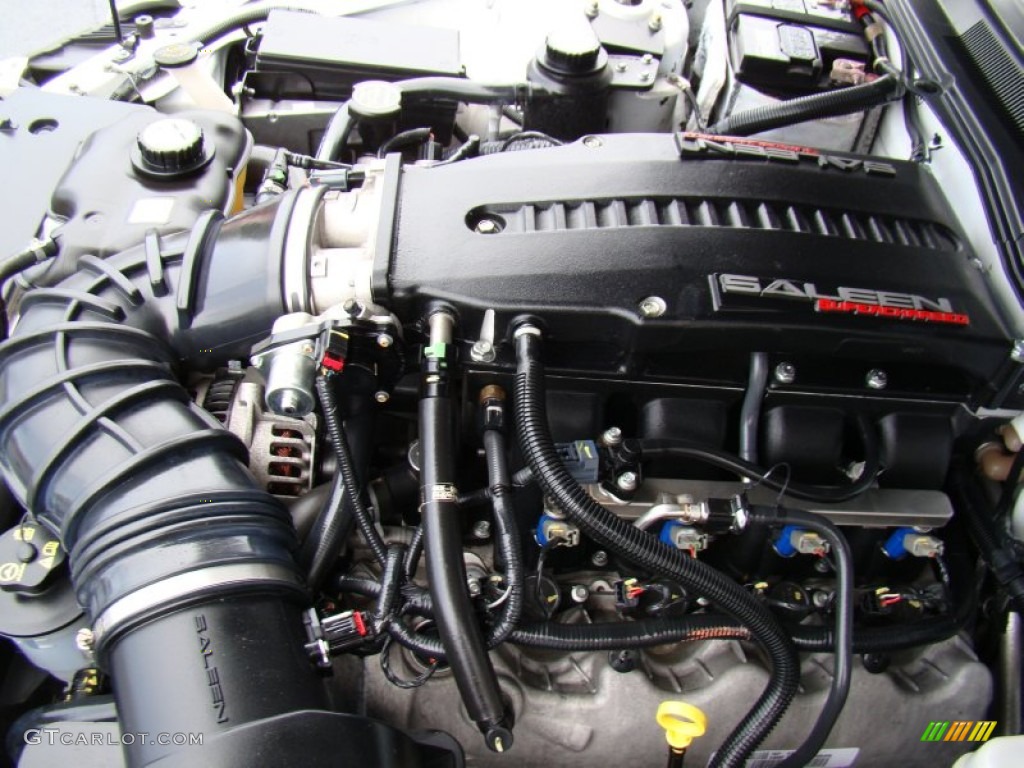 2008 Ford Mustang Racecraft 420S Supercharged Coupe Engine Photos