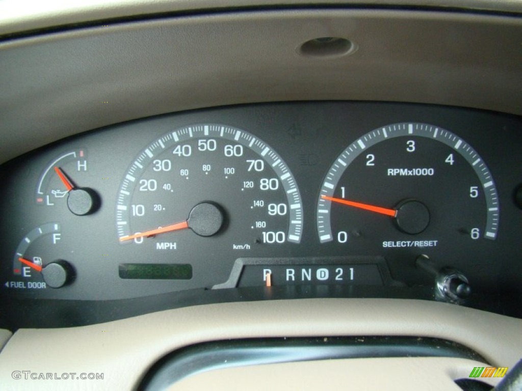 2001 Ford F150 XLT SuperCab Gauges Photo #74447315