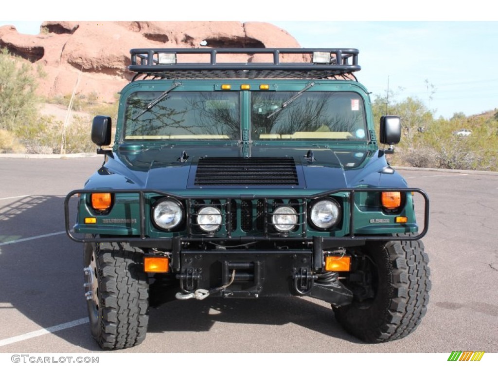 Green Metallic 1997 Hummer H1 Wagon Exterior Photo #74447420
